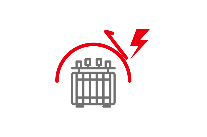 高調波負荷を前提とした変圧器設計