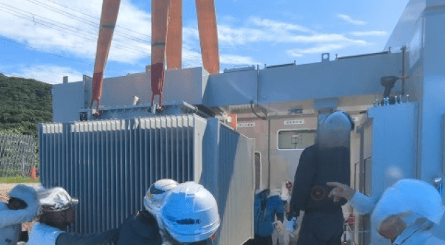 パワコン・盤とのバスダクト接続実績が豊富